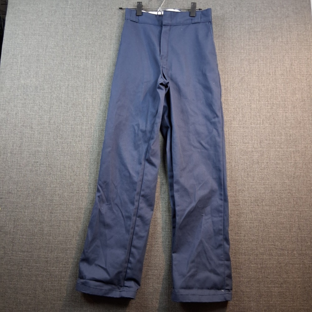 Dickies 874 Original Fit Navy Blue Work Pants Mens Straight Leg Twill Trousers